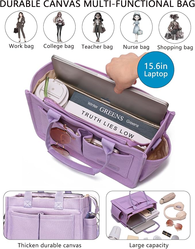 New Upgrade Plus Purple With Compartments and Inner Cup Holders