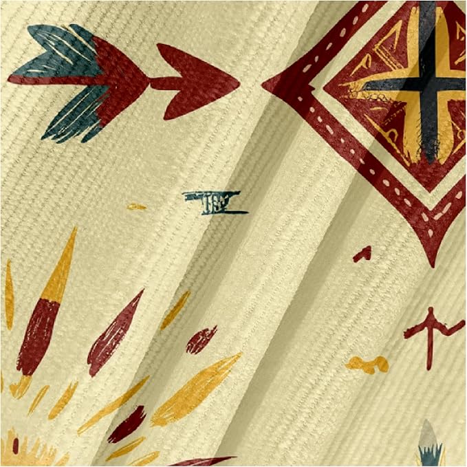 Mens Retro Aztec Ethnic Print Shirt Jacket 17