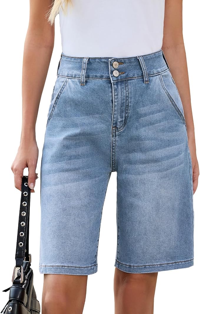 Vintage Blue-double Button