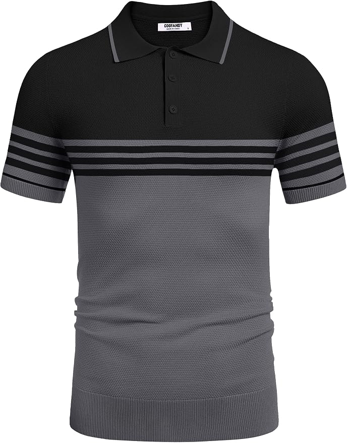 Black With Grey Stripes