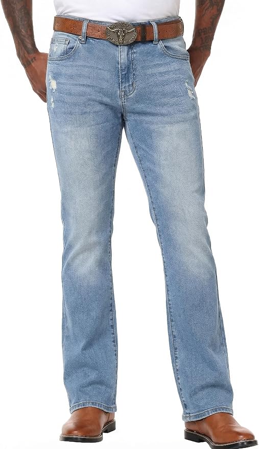 Light Indigo Ripped