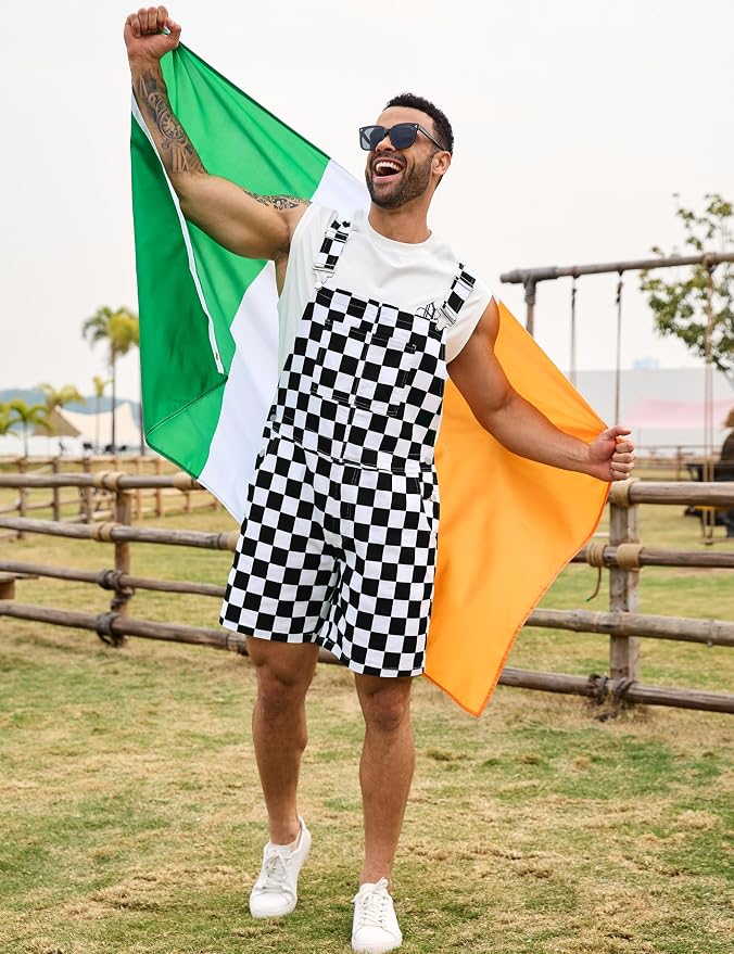 Black and White Checkered