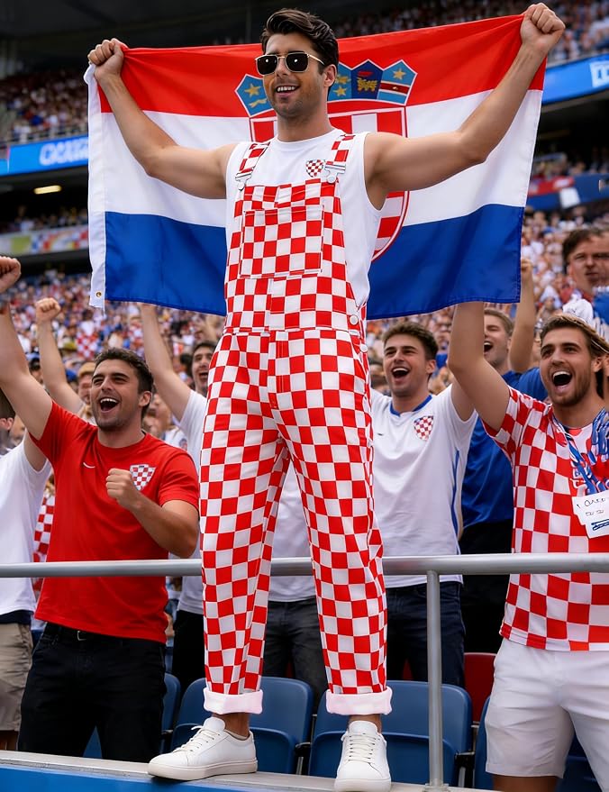 Red and White Checkered