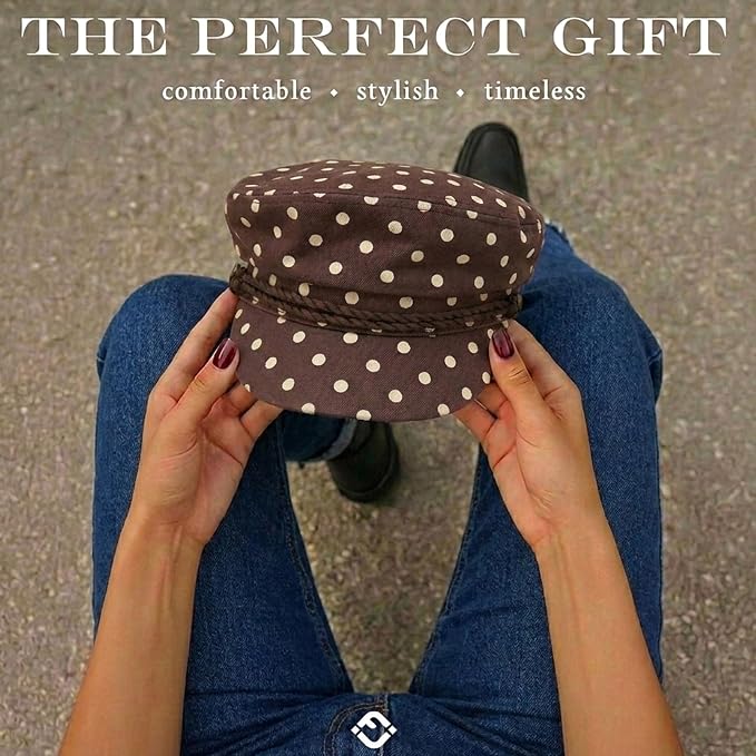 Polka Dots - Brown