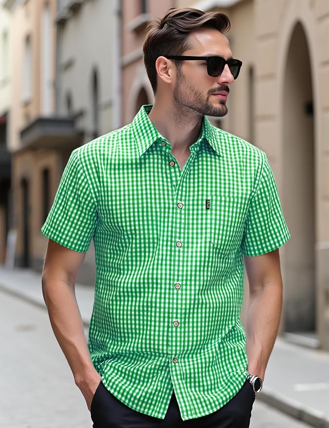 Green Gingham