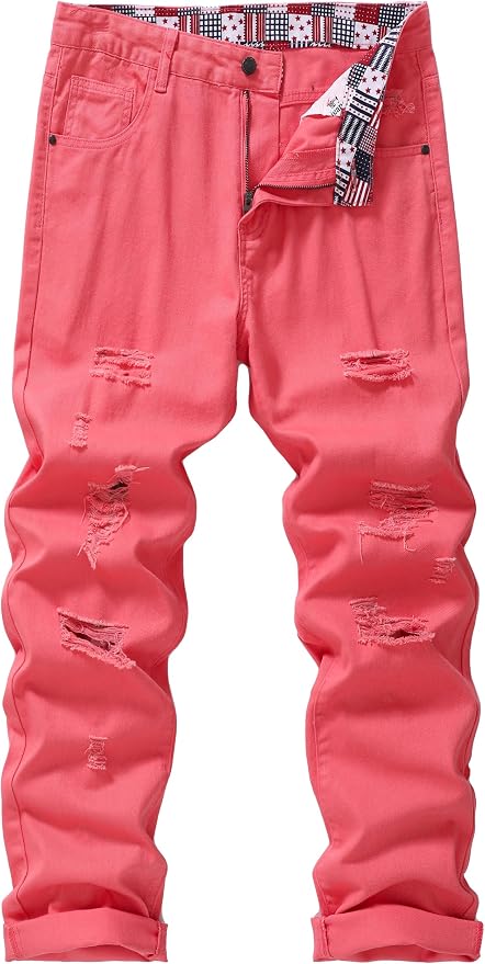 Pink Ripped