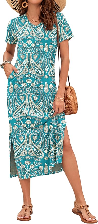 Paisley Floral Green