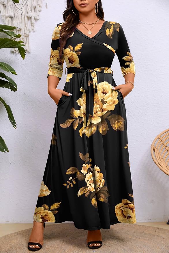 5-gold Floral