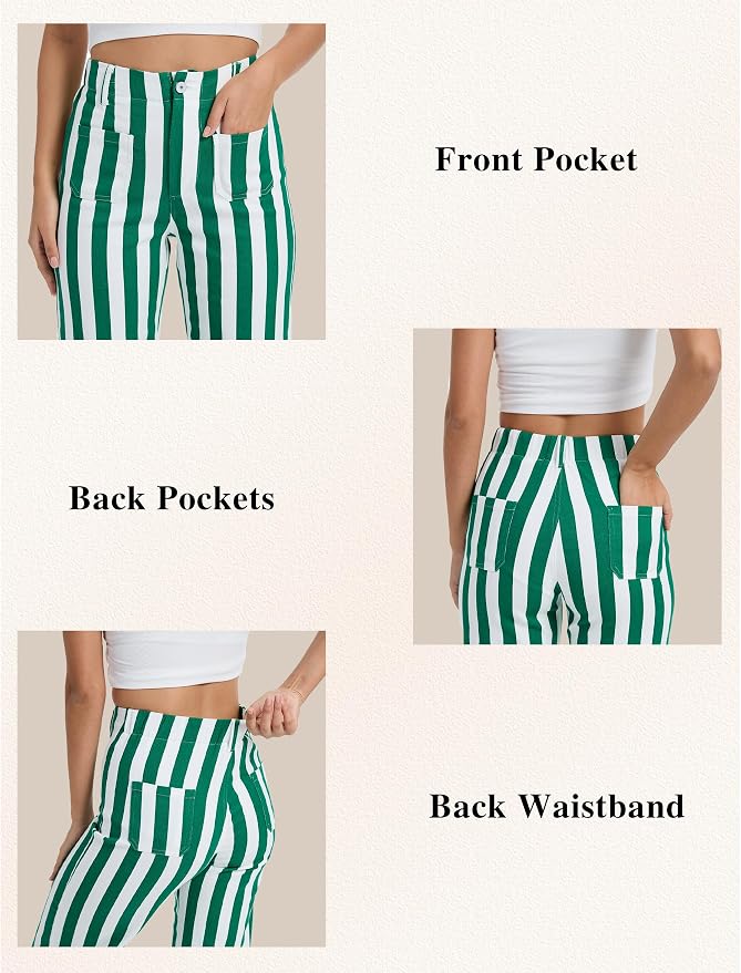 Broad Green Stripe