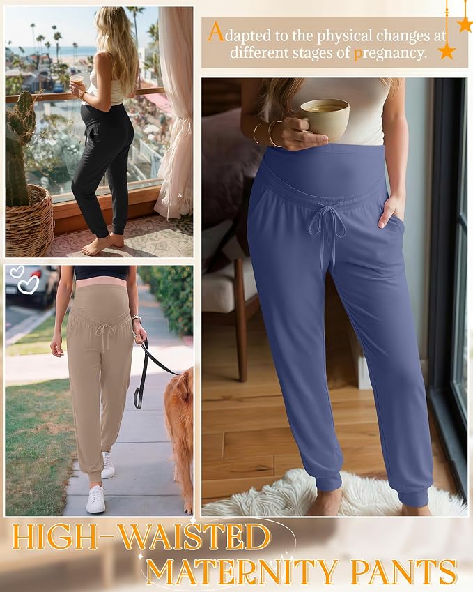 Khaki, Haze Blue, Black
