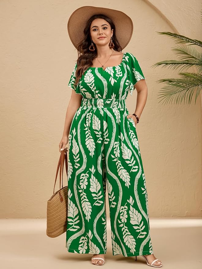 Green Floral