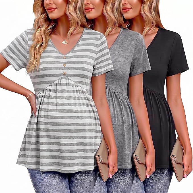 Black, Gray, Gray Striped