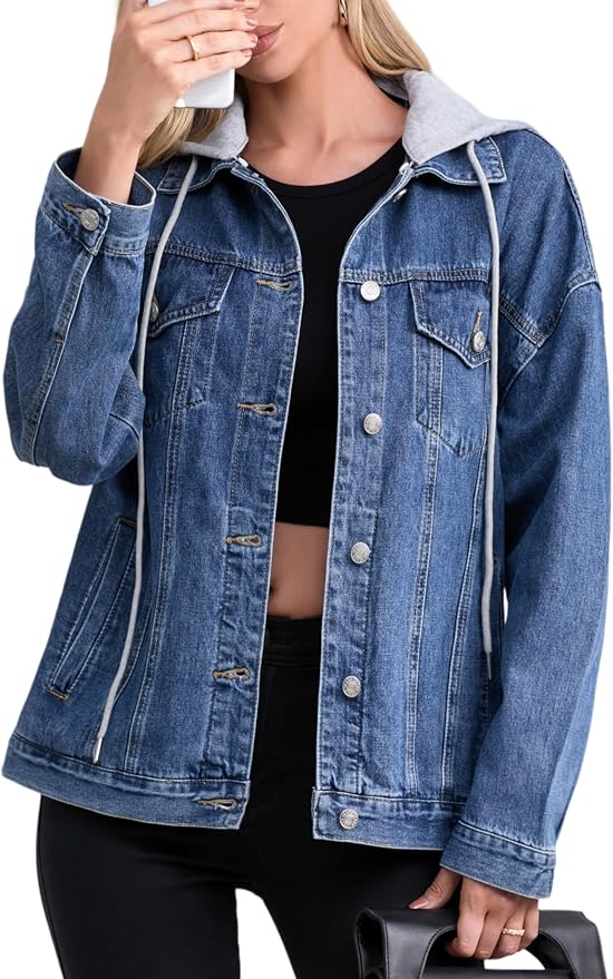 Medium Blue With Hood