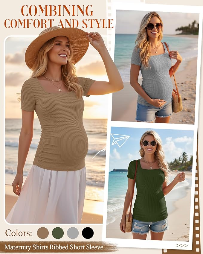 Black, Heather Gray, Khaki, Army Green
