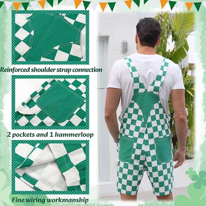 Green Overall-short