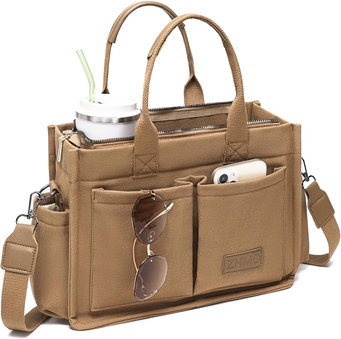 New Upgrade Brown With Compartments and Side Cup Holders