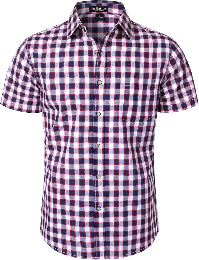 Navy White Gingham