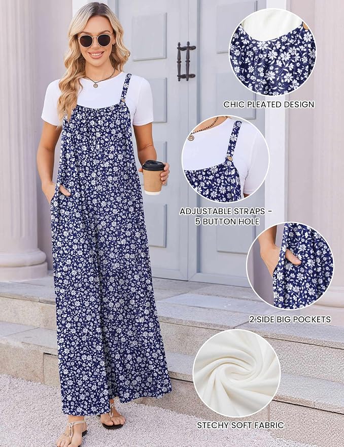 Navy Floral
