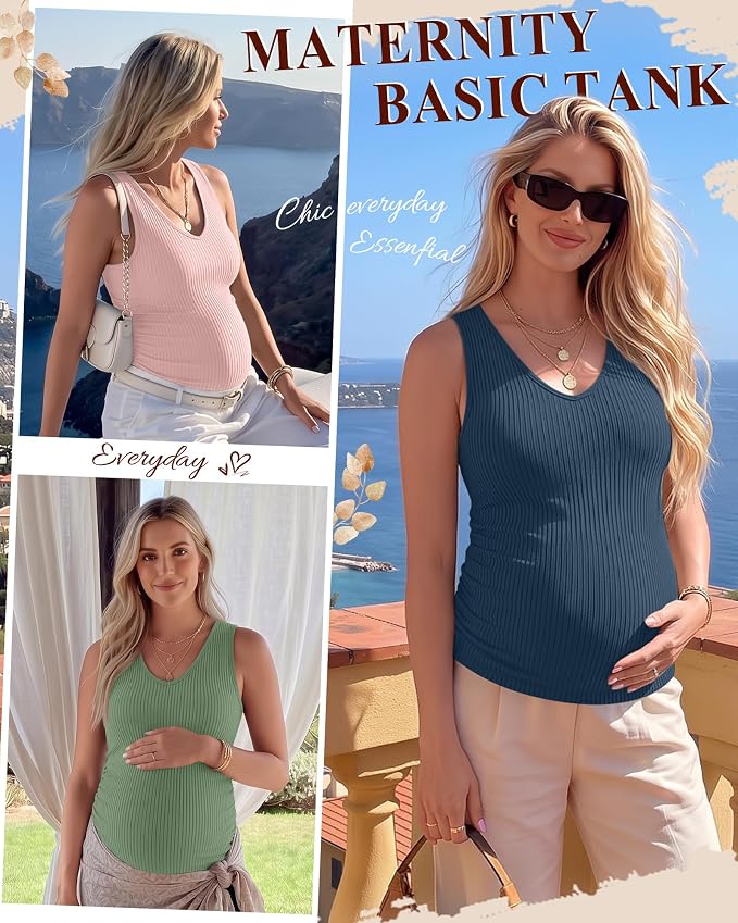 Haze Blue, Light Pink, Light Green