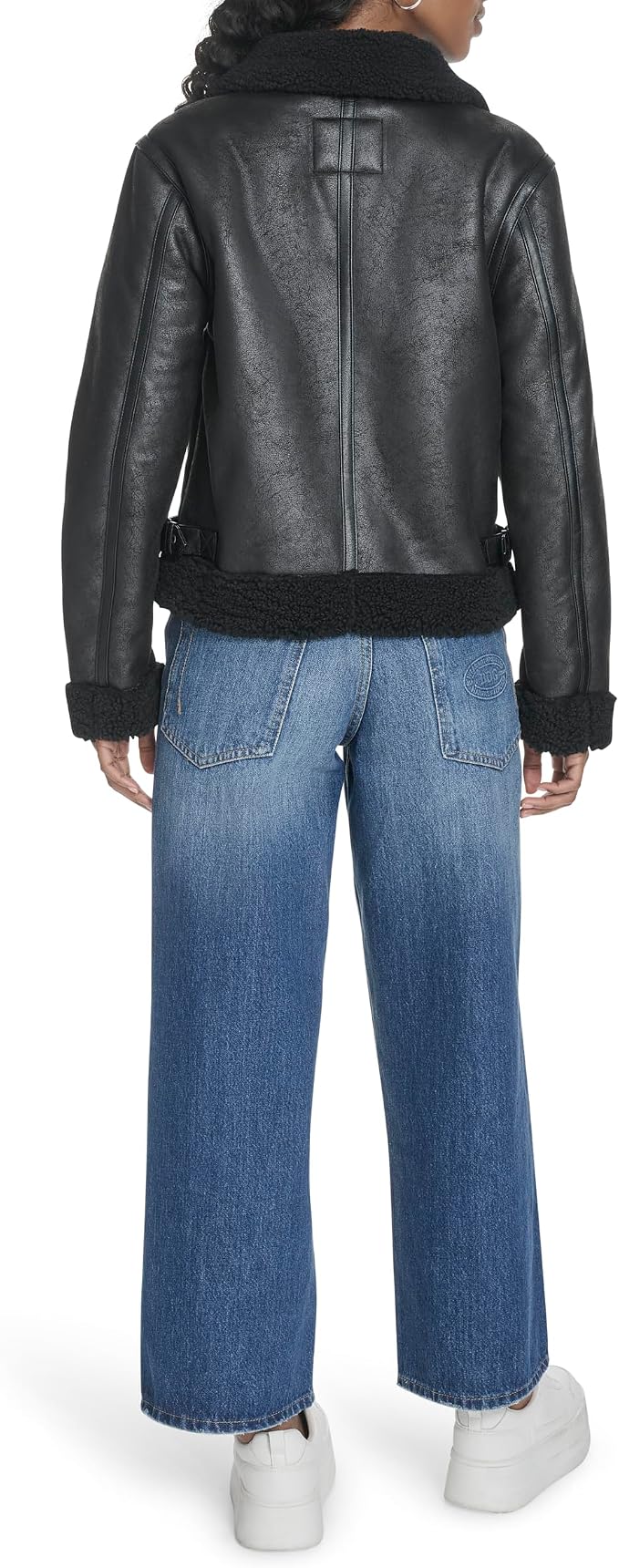 Black Faux Shearling