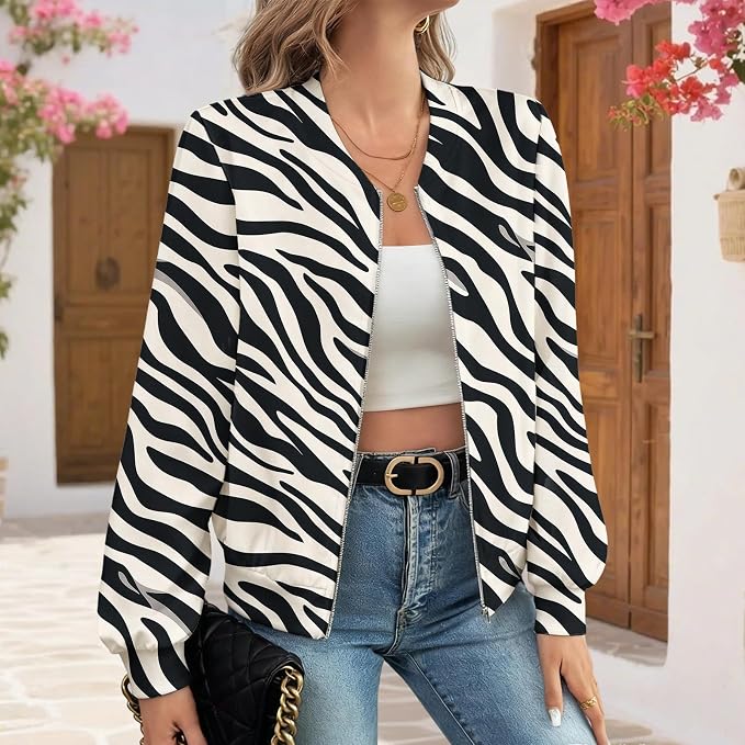 Zebra Black White