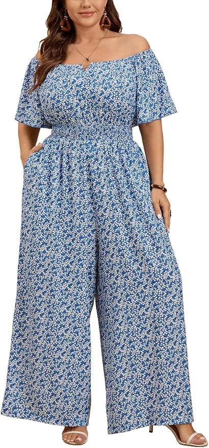 Blue Ditsy Floral