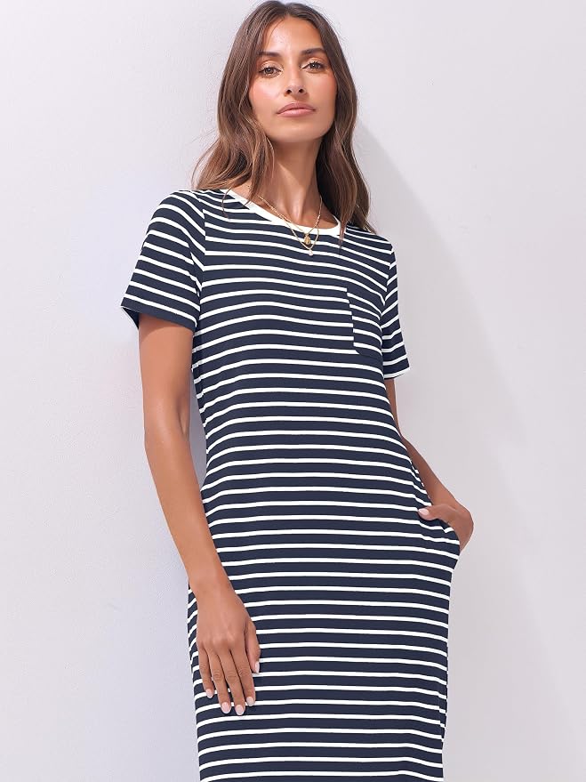 Blue White Stripe