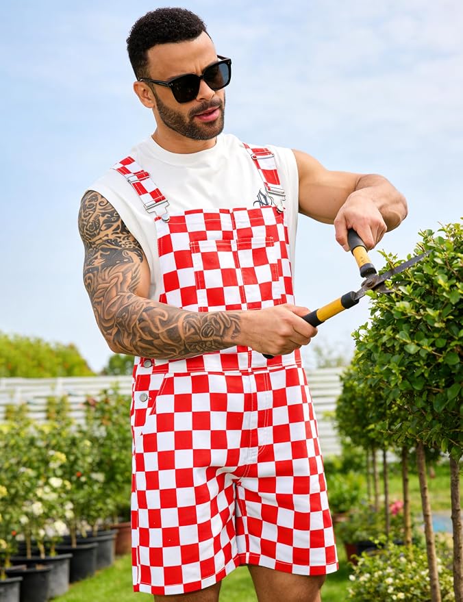 Red and White Checkered