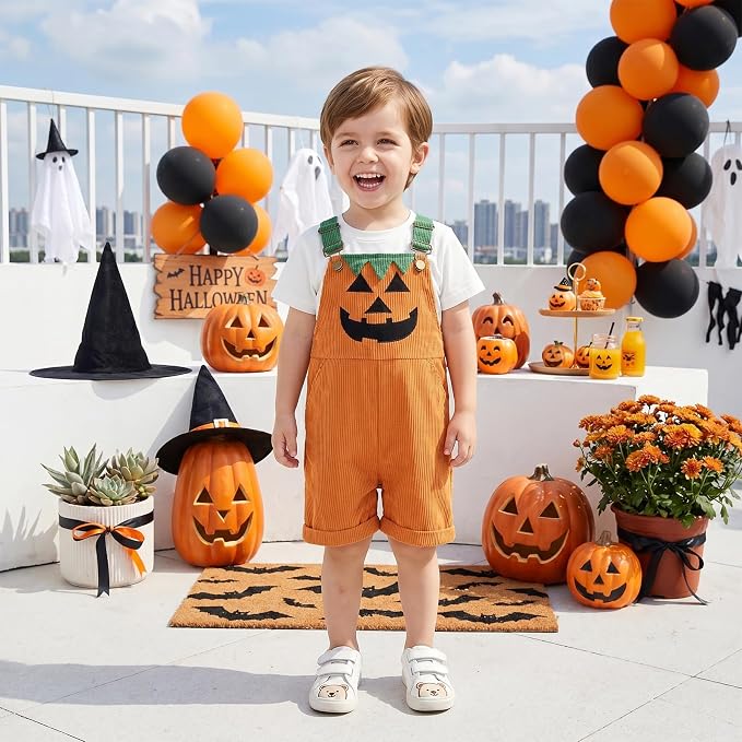 Pumpkin Face-orange