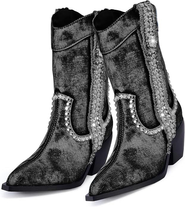 Black Rhinestones