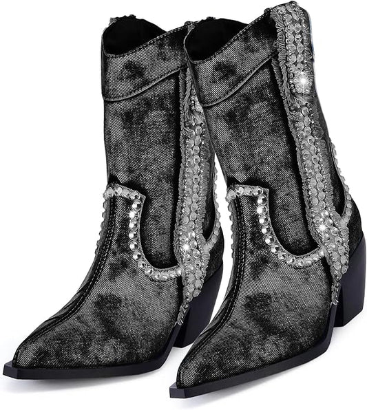 Black Rhinestones