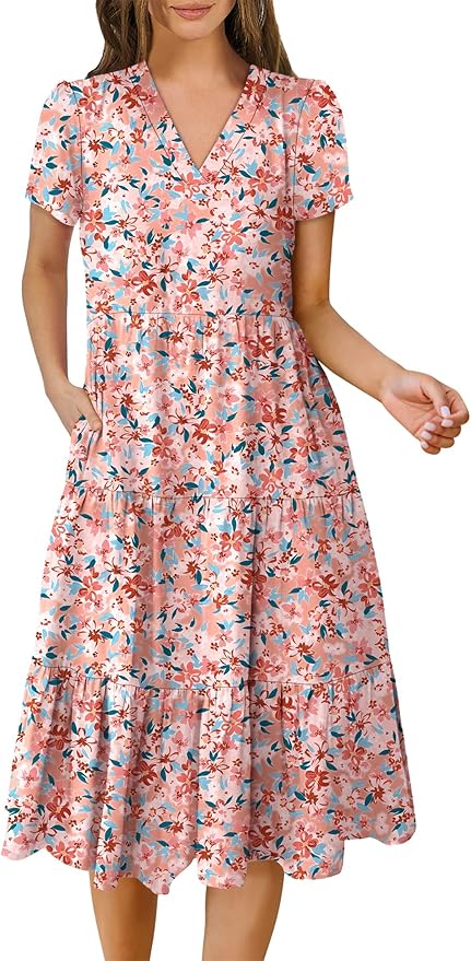 Peach Floral