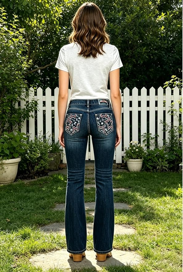 Blue (Star Embroidery)