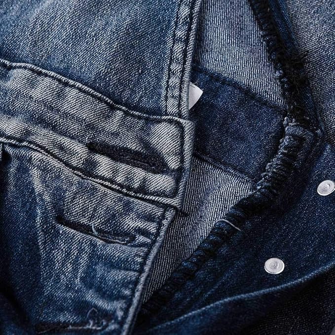 25#fashion Jean Overall-blue