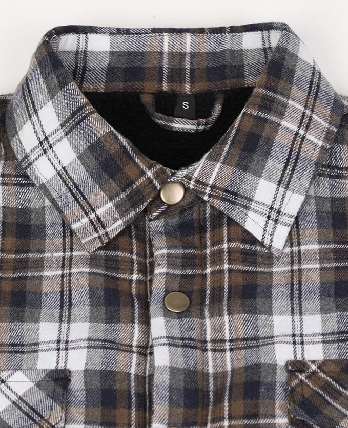 Sherpa Lined Coffee White