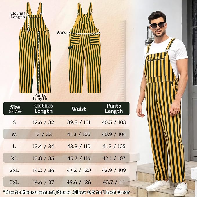 Yellow and Green Striped