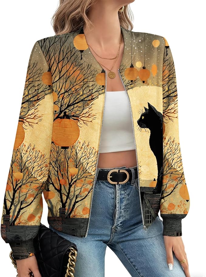 Cat Black Yellow