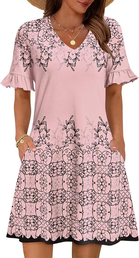 Pink-printed