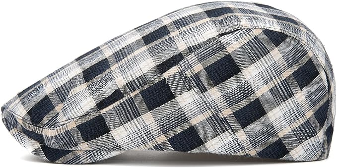 Plaid Black White