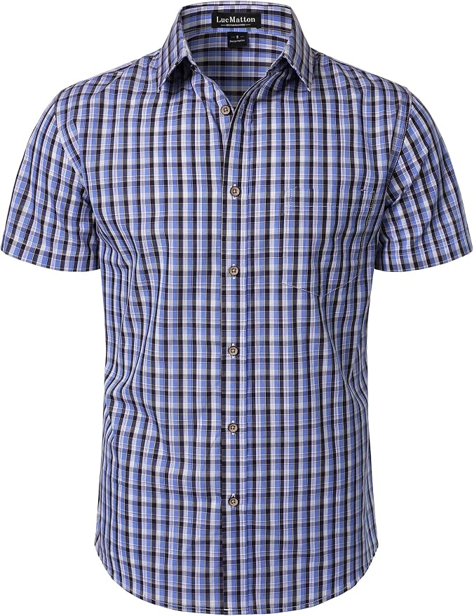 Navy Black Gingham