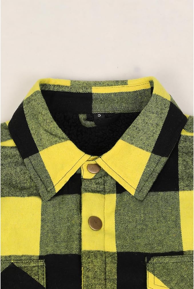 Sherpa Lined Yellow and Black