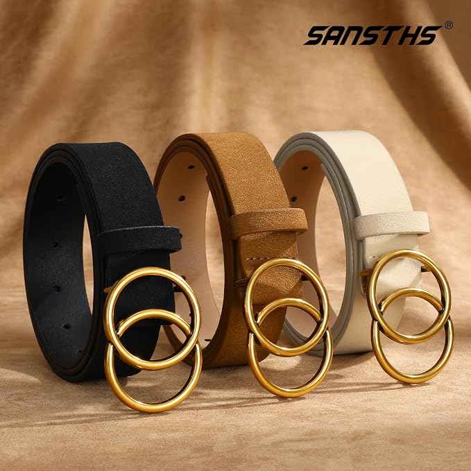 3 Pack-black+brown+coffee(suede)