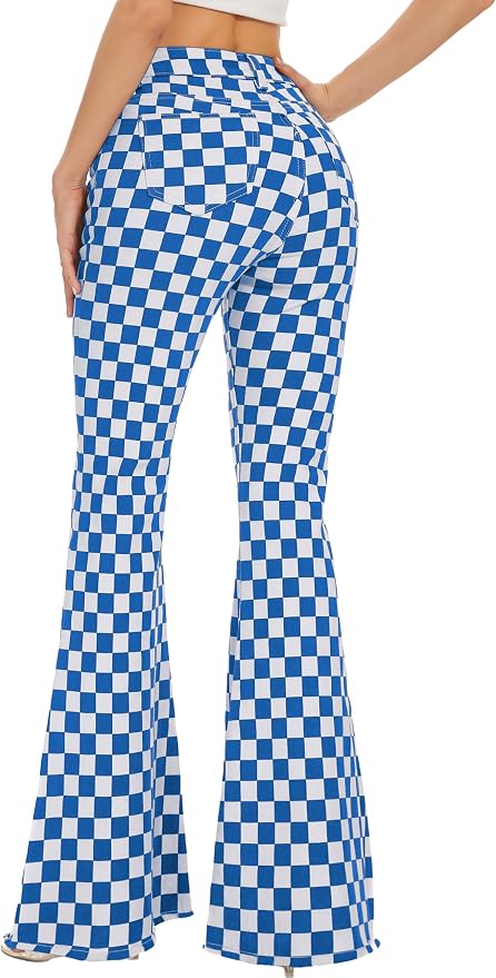 Blue White Plaid