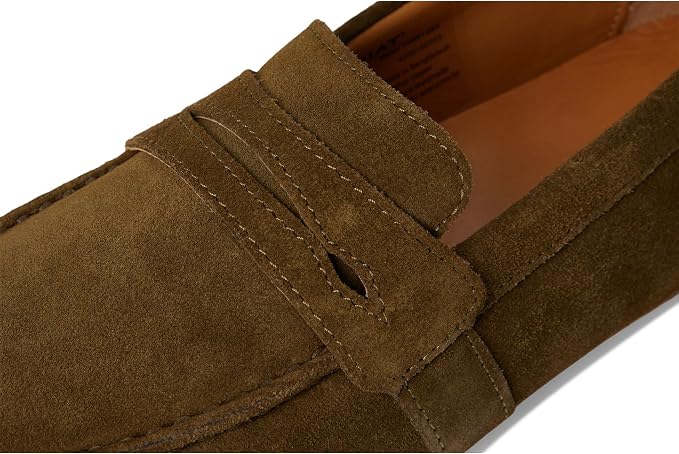 Dark Olive Suede