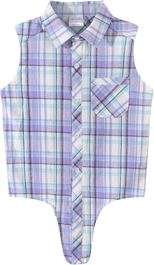 Snap Plaid Light Purple