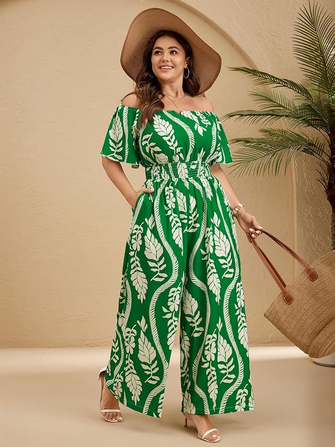 Green Floral