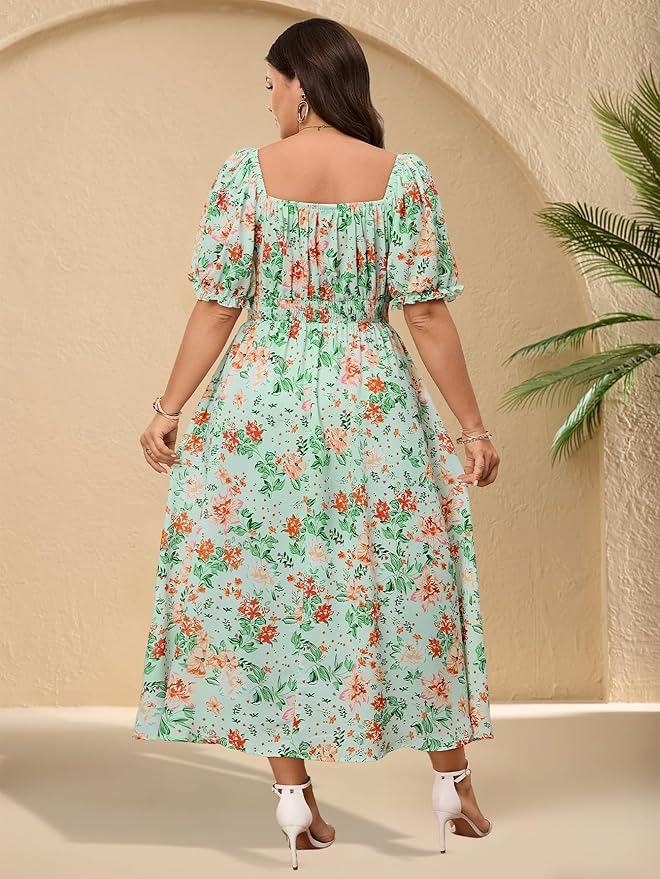 Green Floral