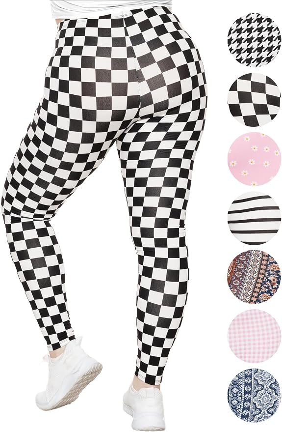 Checkered Black and White