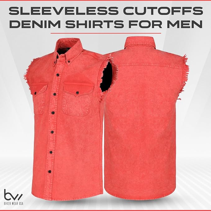 Stone Wash Red