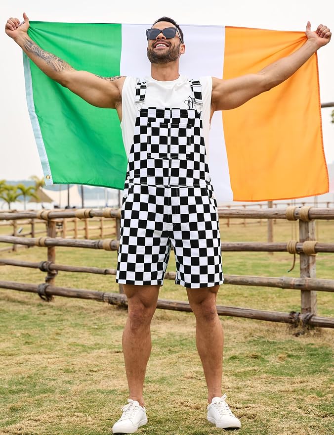 Black and White Checkered